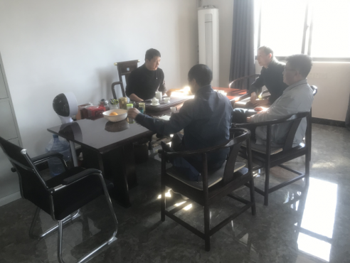 赣州市物流协会秘书处走访协会会员企业石城县易达物流有限公司